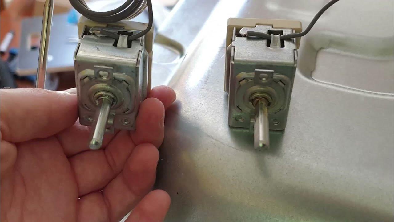 Hotpoint SHS33XS Oven Thermostat and Rotary Switch Replacement YouTube
