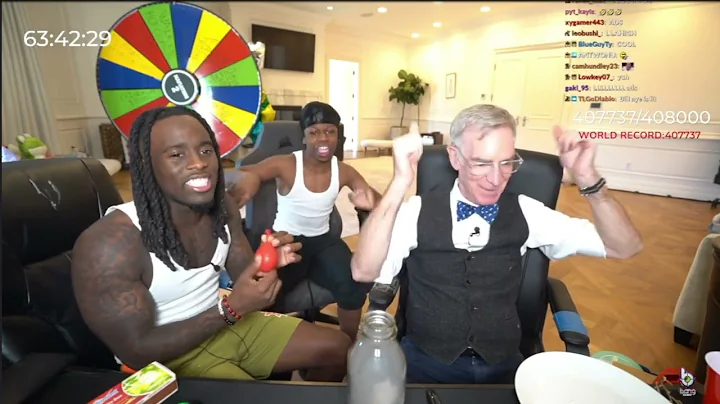 Bill Nye (The Science Guy) On Kai Cenat Live Stream!!