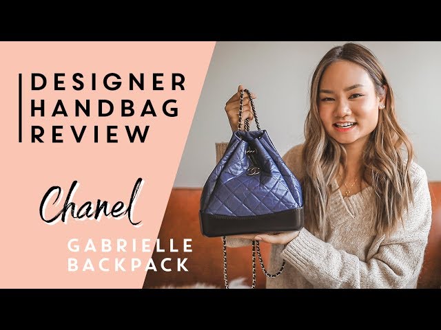DESIGNER HANDBAG REVIEW - Chanel Gabrielle Backpack