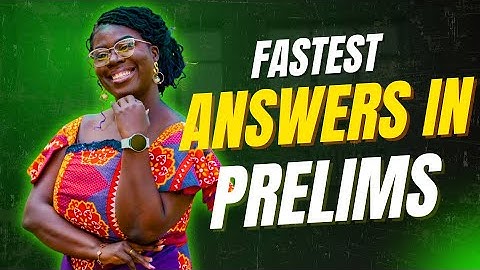 FASTEST ANSWERS IN THE PRELIMS #viralvideo #motivation #NSMQ