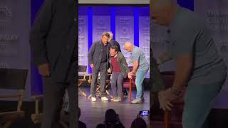 CNN Accidentally Said Michael J. Fox Was Dead Then He Showed Up And Hugged Harrison Ford 😳🥺#shorts