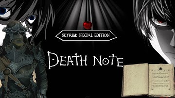 Skyrim SE Mod: DeathNote
