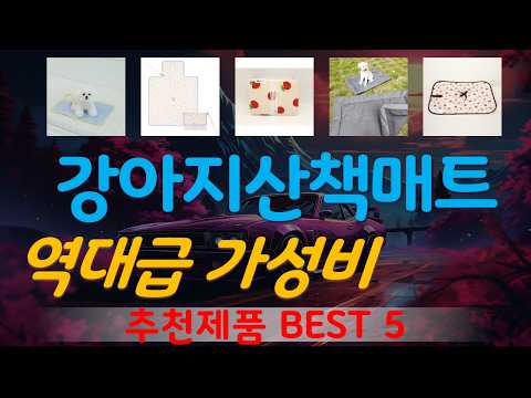 강아지산책매트 추천, 요즘 이거 산다던데 가성비 TOP5