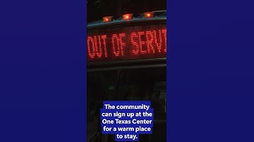 City of Austin activates cold weather shelters.