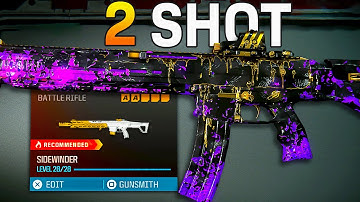 new BUFFED 2 SHOT SIDEWINDER Class just got EVEN MORE BROKEN in MW3! (Best "SIDEWINDER" Class Setup)