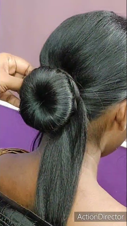 South Indian Muhurtham hairstyle for short hair