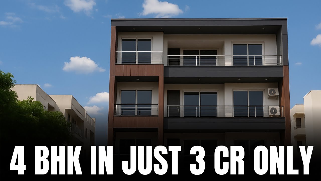 Luxurious 4 BHK Builder Floor in Gurgaon || VASTU COMPLIANT | PRICE 3 CR ONLY