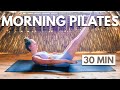 30 min energizing morning pilates workout  lowimpact  powerful pilates workout  no equipment