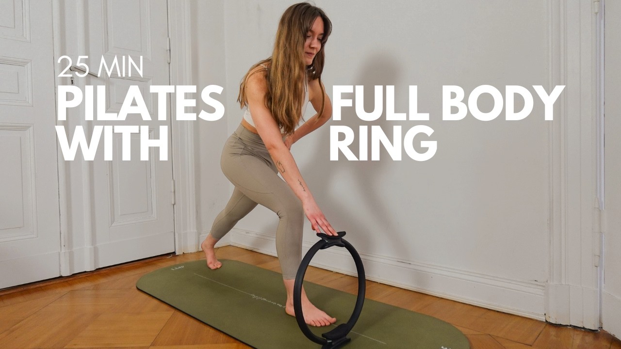 25 MIN FULL BODY PILATES WORKOUT I PILATES RING (MAGIC CIRCLE) I AT HOME PILATES I  RAYSE PILATES