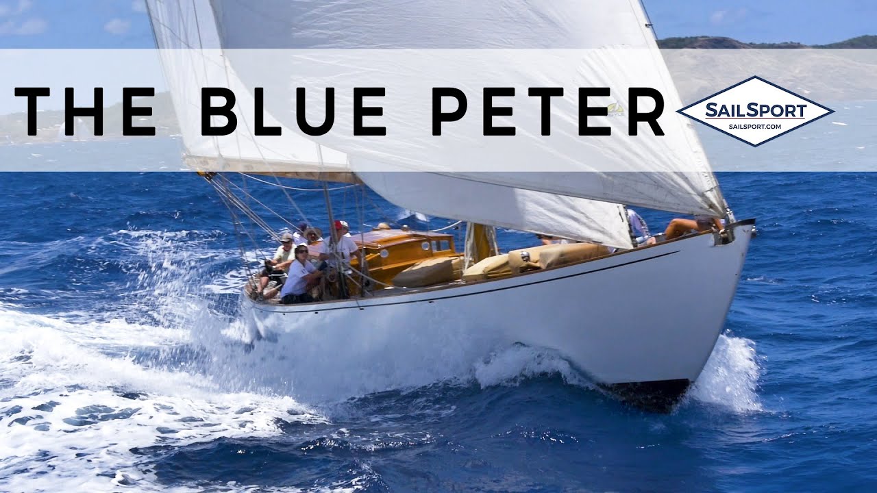 classic yacht blue peter