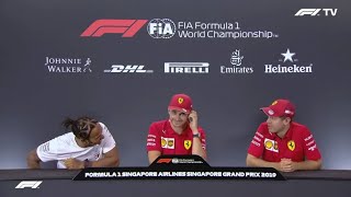 Hamilton, Leclerc \& Vettel respond to the reverse grid proposal