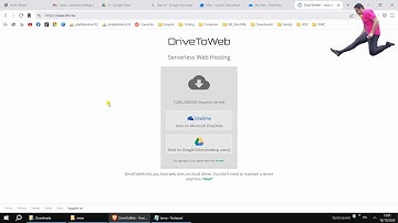 In 2025, why DriveToWeb both Google Drive and Microsoft OneDrive can not run HTML as host website