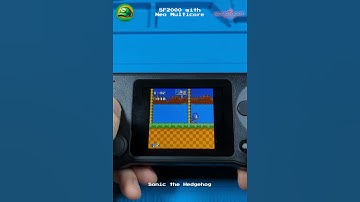 SF2000 + multicore - NeoGeo pocket(NGP) games #shorts
