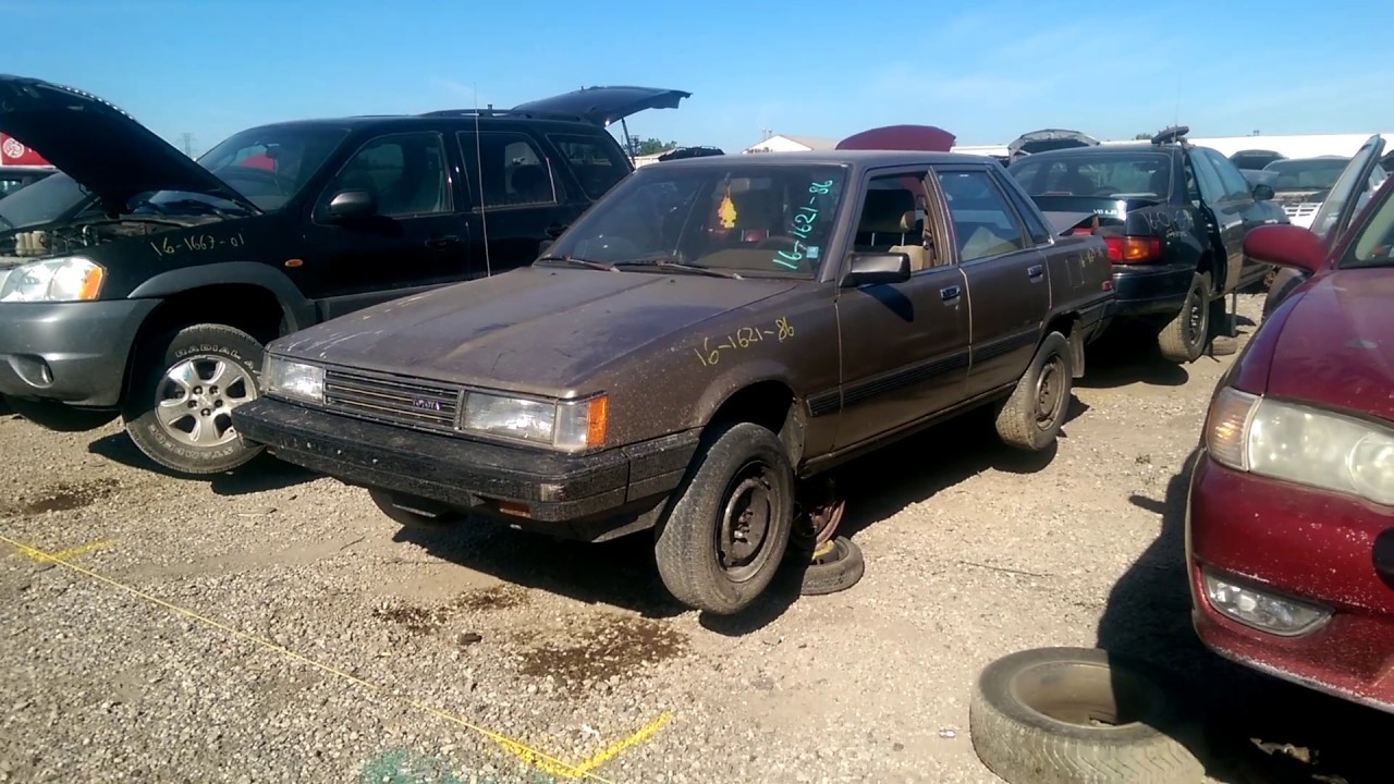 Another Old Toyota Camry in the Junk Yard YouTube