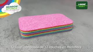 La Rainbow Sponge®   : Votre alliée pour un nettoyage efficace !