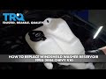 How to Replace Windshield Washer Reservoir 1994-2004 Chevy S10