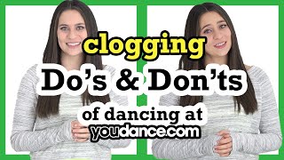 Dance Do's and Don'ts - Clogging at YouDance.com | YouDance.com