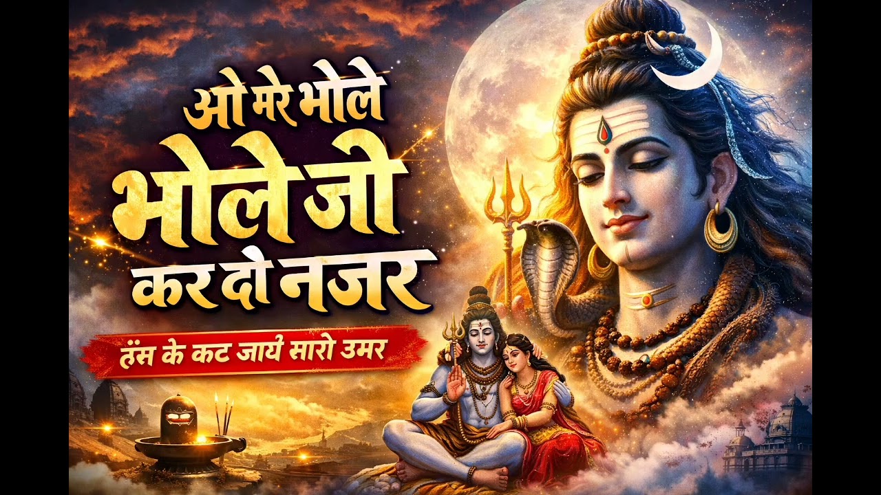 ओ मेरे भोले जीकरदो नज़र Hansraj Raghuwanshi Mahashivratri SpecialNew Shiv Bhajan 2026 Heart Touching
