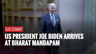 US President Joe Biden Arrives At Bharat Mandapam To Attend First Day Of G20 Leaders’ Summit