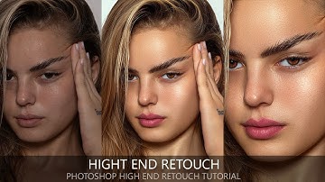 Photoshop Portrait Retouching Tutorial | High-End Skin Retouching & Beauty Editing Step by Step
