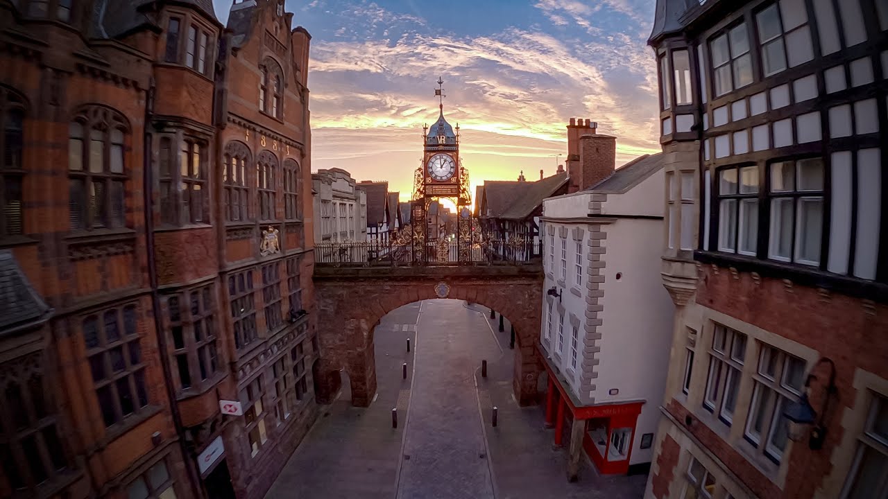 Chester, Eastgate Clock - FPV