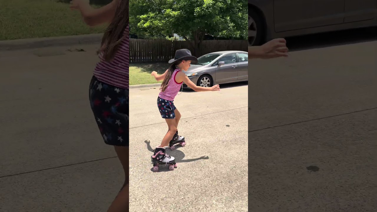 Anda feliz con sus nuevos patines #lifeinusa  #humor #couplecomedy #comedia