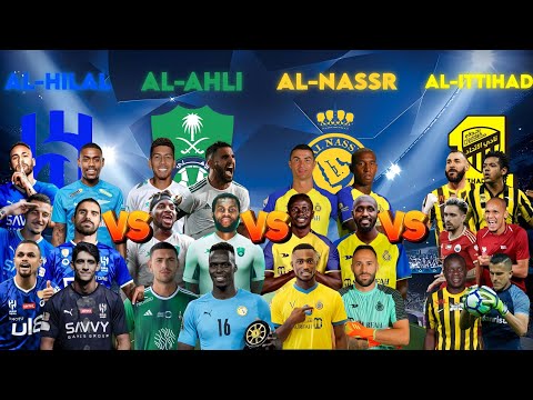 Al-Hilal 🆚️ Al-Ahli 🆚️ Al-Nassr 🆚️ Al-Ittihad💥Neymar&Ronaldo&Benzema&Sadio Mane&Firmino&Fabinho..💥