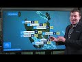 National Weather Forecast, Tues 5 Nov 2024: Mostly dry across the country, hot along the east coast.