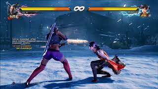 Tekken 7 Master Raven 4(CH) Combos | PS4