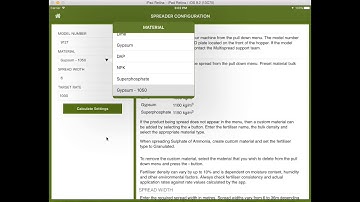 Fertiliser Calibration Procedure