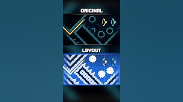 Sonic Wave: Original vs Layout [Comparison] | Geometry Dash 2.2 #shorts