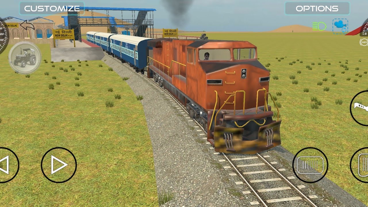 Indian express VS Pakistan train race