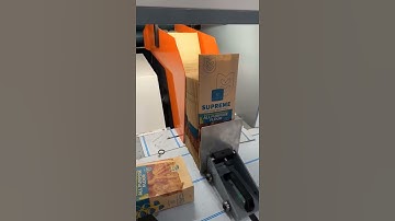 SQUARE BOTTOM PAPER SHOPPING BAG MACHINE