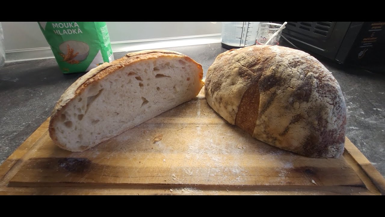 Kváskový chleba pro začátečníky od úplného začátku 6. díl. kváskový chleba