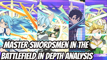 Master Swordsmen in the Battlefield In Depth Analysis [SAO Memory Defrag]