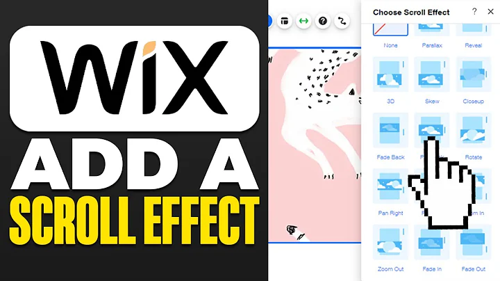 How To Add a Scroll Effect On Wix in (2025)