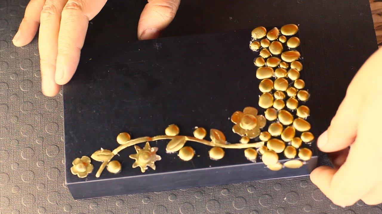 اعاده تدوير علبه قديمه باستغلال كانز البيبسي و مسدس الشمع