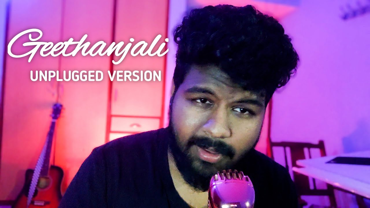 Geethanjali Unplugged  Old Song Reprise Version  Geethanjali Reprise Version  SatvikCS
