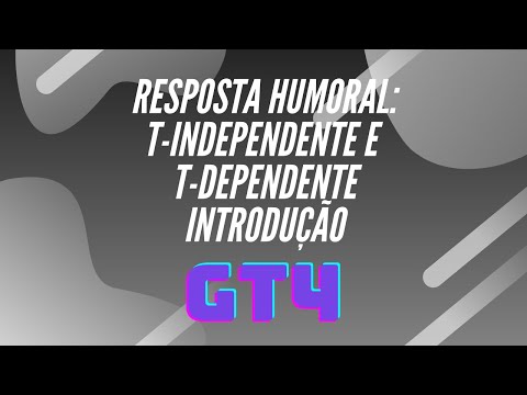 Vídeo: Diferença Entre Antígenos Dependentes De Células T E Independentes