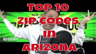Top 10 Zip Codes in Arizona, Trench Life #509 #realestate #arizona #topten