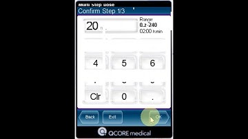 Starting a new Multi-Step Treatment Using The Sapphire Infusion Pump