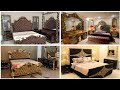 Wedding bedroom furniture set design ideas 2024  latest bed designs with dressing table furniture
