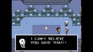 UNDERTALE: Papyrus Second Puzzle