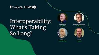 MongoDB @ HIMSS 2023: Healthcare Interoperability: What’s Taking So Long