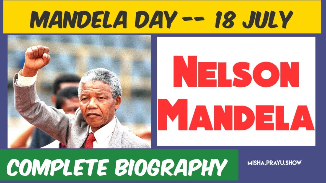 nelson mandela short biography for students pdf