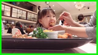 ママと結婚式におでかけ💖【Wedding Party】【🍽ちびっこモッパン🍰】