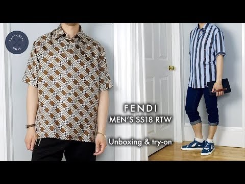 fendi short sleeve shirt