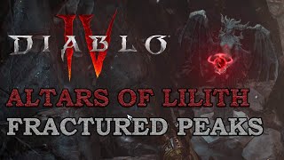 Diablo 4 | All Act 1 Altar of Lilith Locations in Fractured Peaks