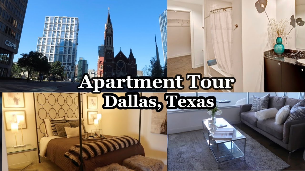 DALLAS APARTMENT TOUR Luxury apartments 2020 what 1300 gets you in Dallas,TX YouTube