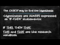 Crafting Hypotheses in Sociological Research Methods